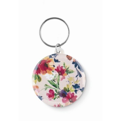 Chapa pequeña llavero personalizable
